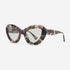 Butterfly-shaped with 3D effect Acetate Female Sunglasses  22A8074